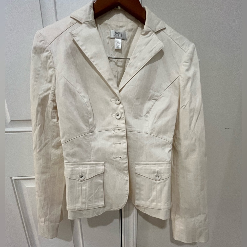 LOFT Jacket in White